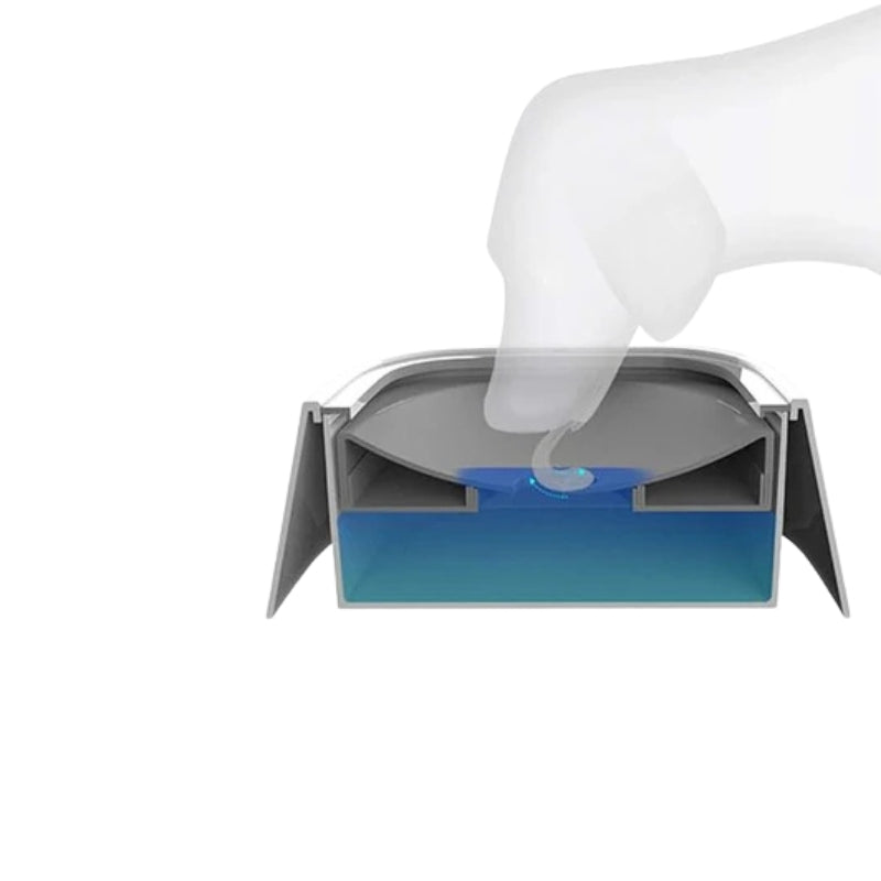Lisslune | PawSip – Drip water-resistant liquid water bowl for dogs and cats