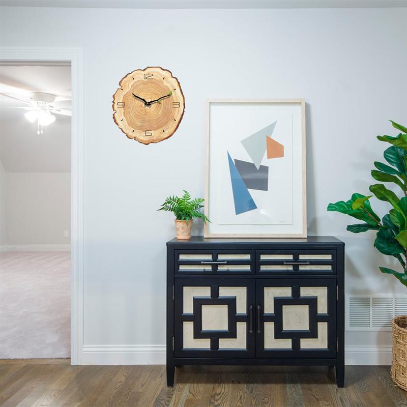 Lisslune | Wooden Annual Rings Wall Clock