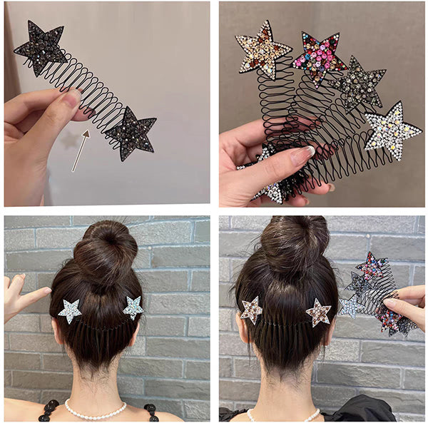 Lisslune | Invisible Star Hair Clip