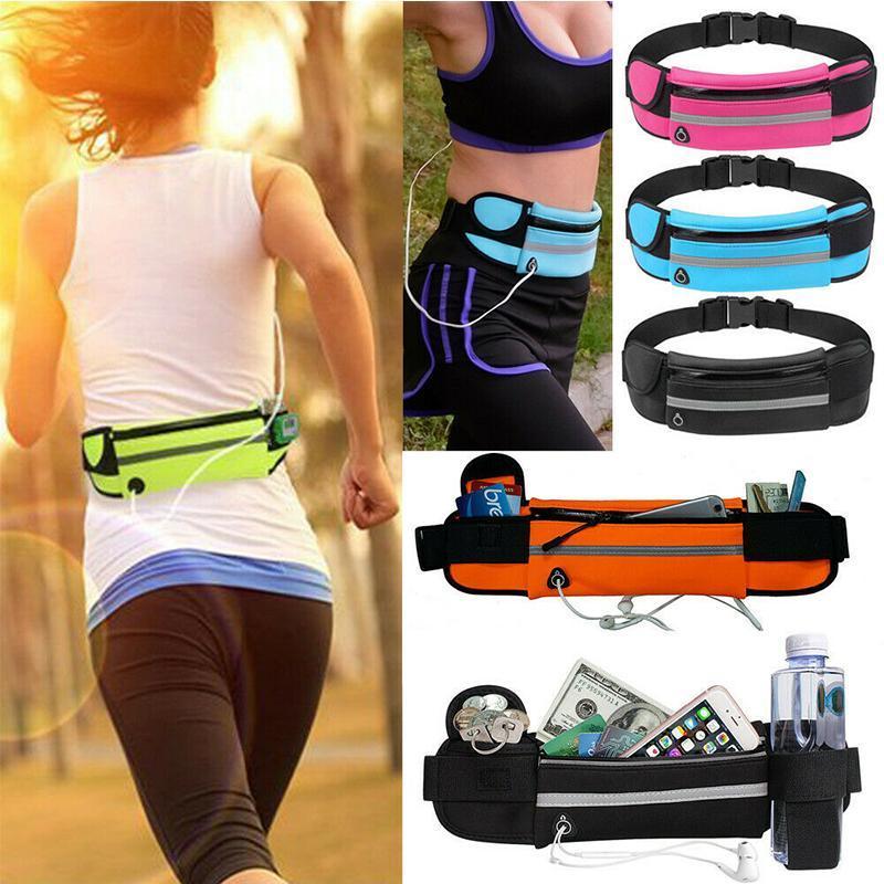 Lisslune | Running Sports Jogging Portable Outdoor Phone Holder Waterproof Belt Pouch