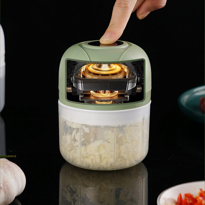 Lisslune | USB rechargeable electric garlic mill