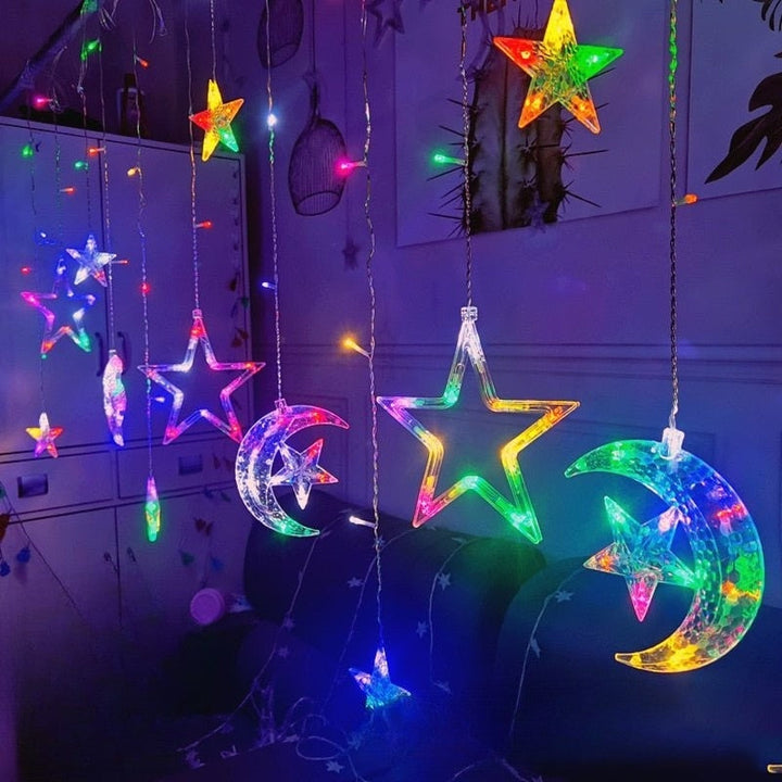 Lisslune | GlowVista - LED curtain with multiple shapes and colors