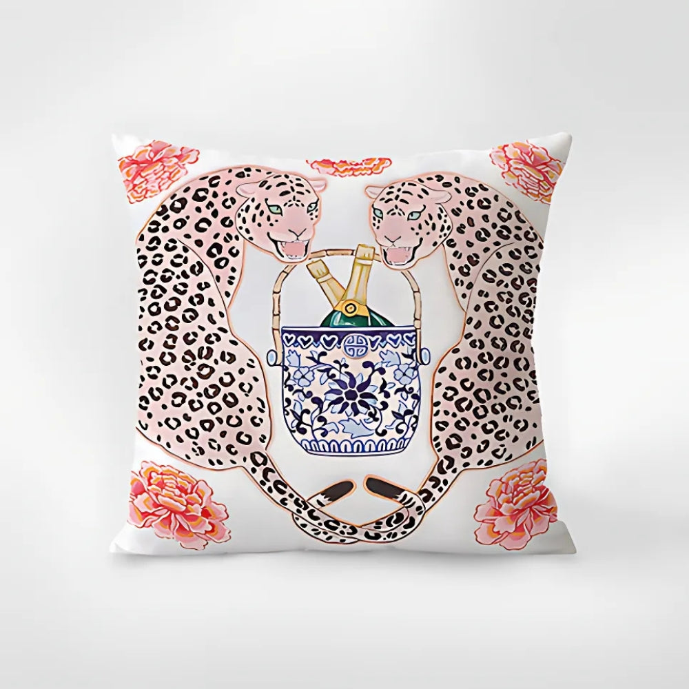 Lisslune | Zebra Tapestry Tassel Cushion Cover