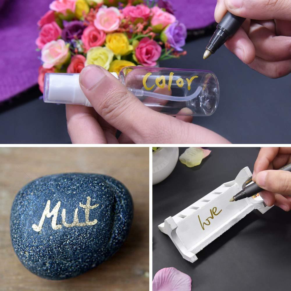 Lisslune | Waterproof Paint Marker Pens (Set with 10 Colors)