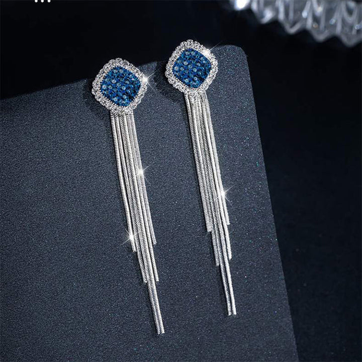 Lisslune | Long Tassel Earrings