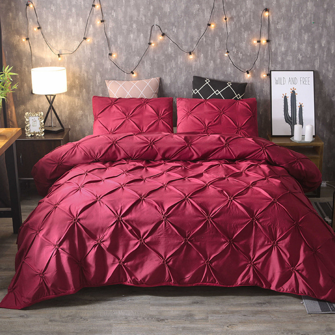 Lisslune | Orvix Luxury Cotton Bedding Set – Breathable, Soft & Elegant Design