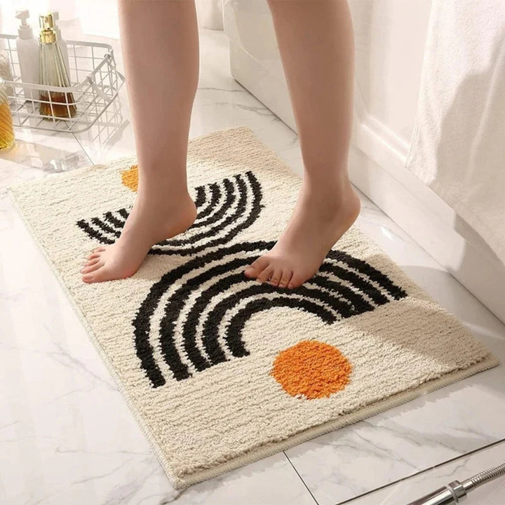 Lisslune | Serene Sunrise Non-Slip Bath Mat