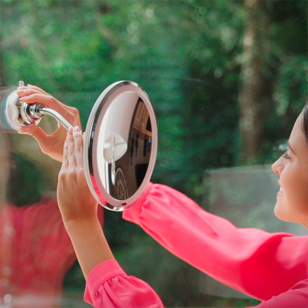 Lisslune | 10x magnification LED illuminated makeup mirror