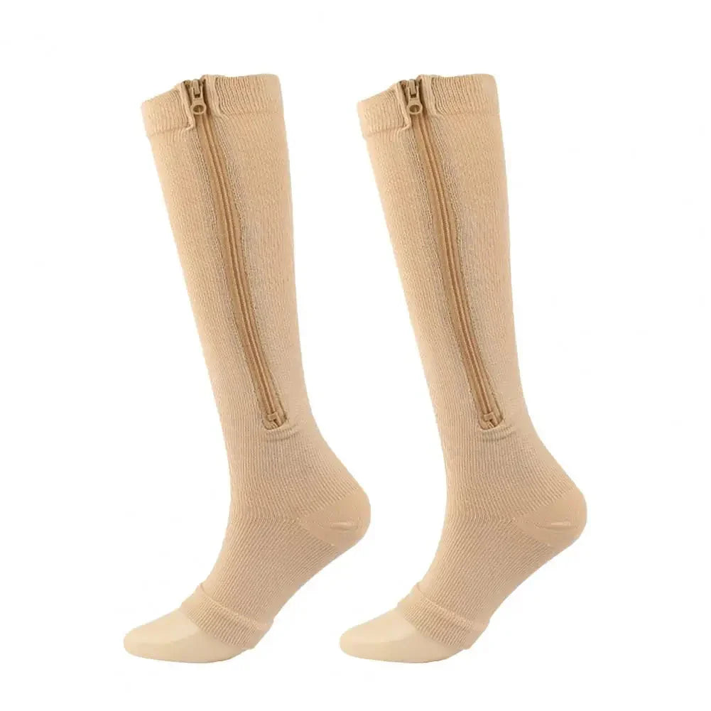 Lisslune | Comfortable compression stockings with zipper