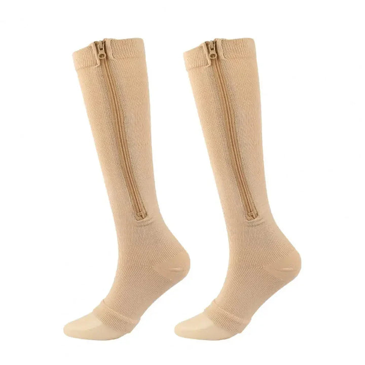 Lisslune | Comfortable compression stockings with zipper