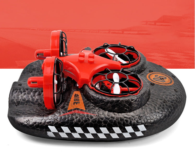 Lisslune | Water, Land & Air 3-in-1 Deformation Drone Hovercraft, Rechargeable, Adjustable Speed, Tumbling, The Best Christmas Gift for Children