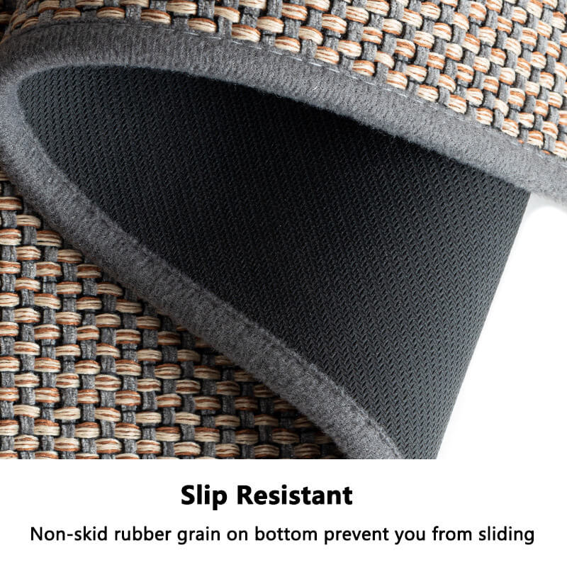 Lisslune | Woven Indoor Door Mats | Machine Washable. Non-Slip & Ideal for Home Decor and High-Traffic Areas