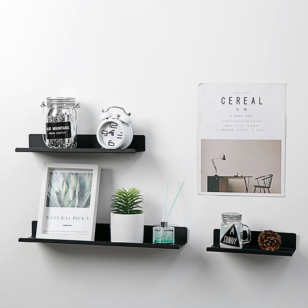 Lisslune | Simple metal shelf organizer