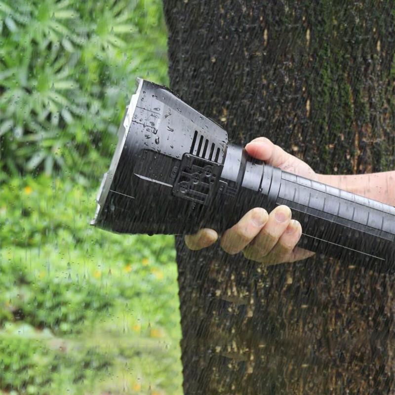Lisslune | High-Power Waterproof LED Flashlight | 30,000–50,000 Lumens Rechargeable Torch