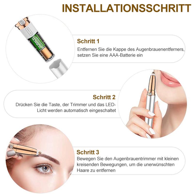 Lisslune | Flawless Eyebrow Hair Remover