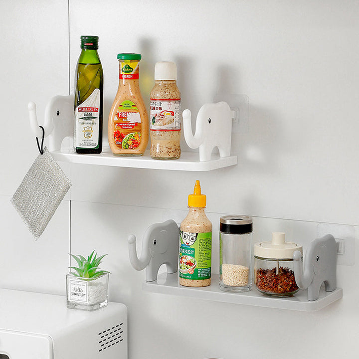 Lisslune | Multifunctional Elephant-Shaped Storage Shelf