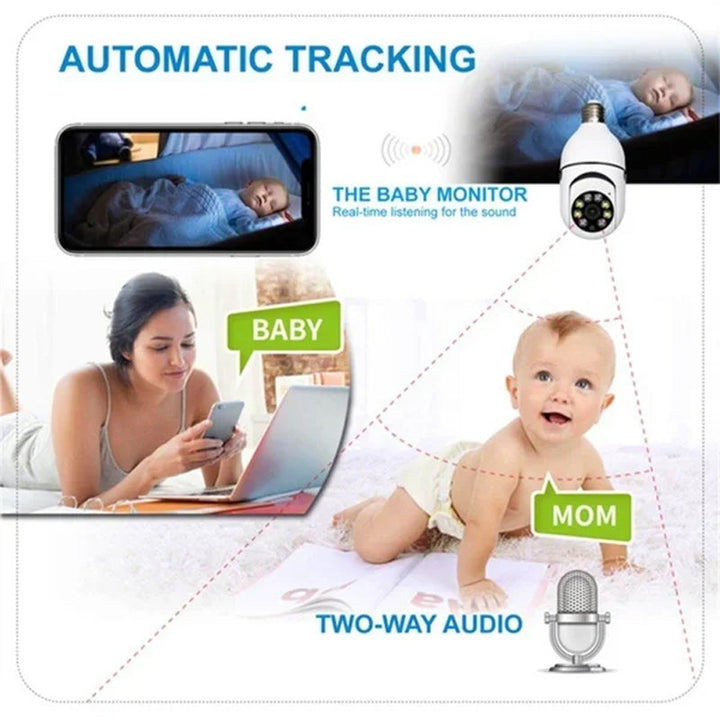 Lisslune | Home Light Bulb Camera (TF card not included)