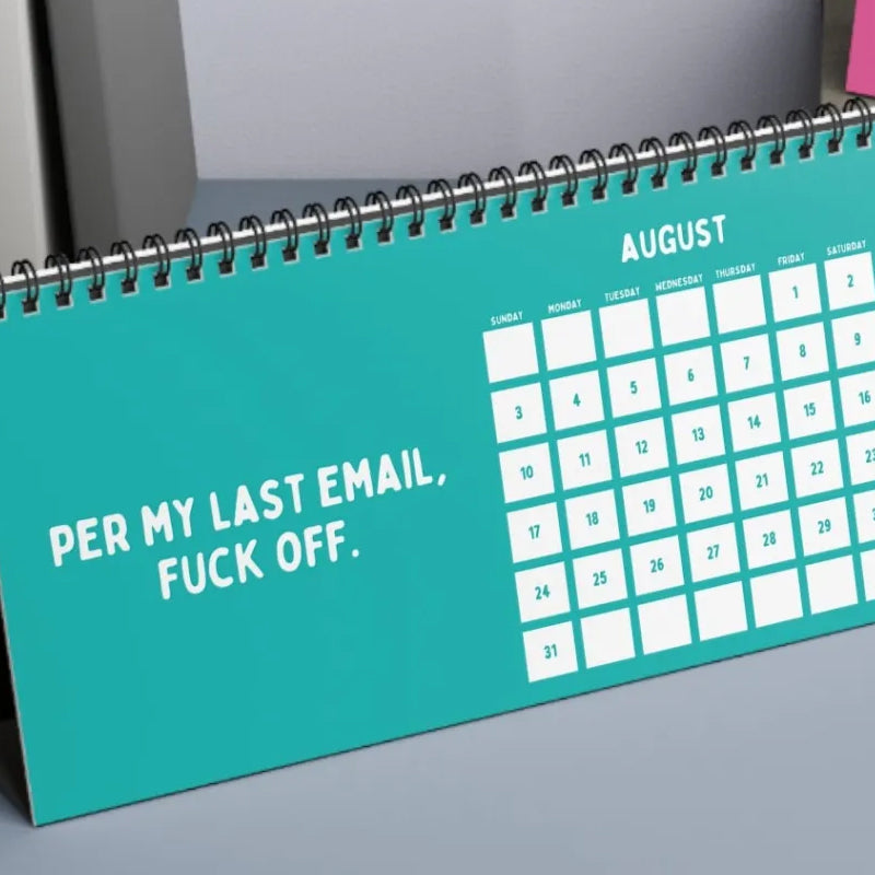 Lisslune | Funny 2025 sarcastic calendar
