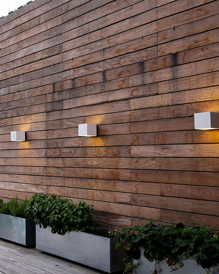 Lisslune | LED Outdoor Up Down Wall Light | Waterproof Metal Fixture for Patio. Garden & Entryway Illumination