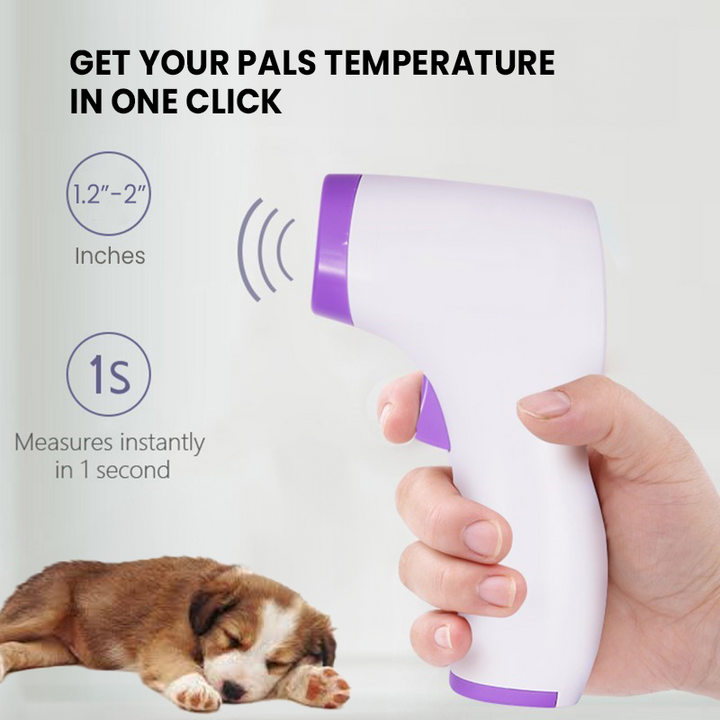 Lisslune | No-Contact Dog Thermometer with One Click Reading