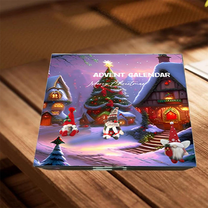 Lisslune | WichtelMagic - 24 Handcrafted Plush Gnomes for Festive Atmosphere