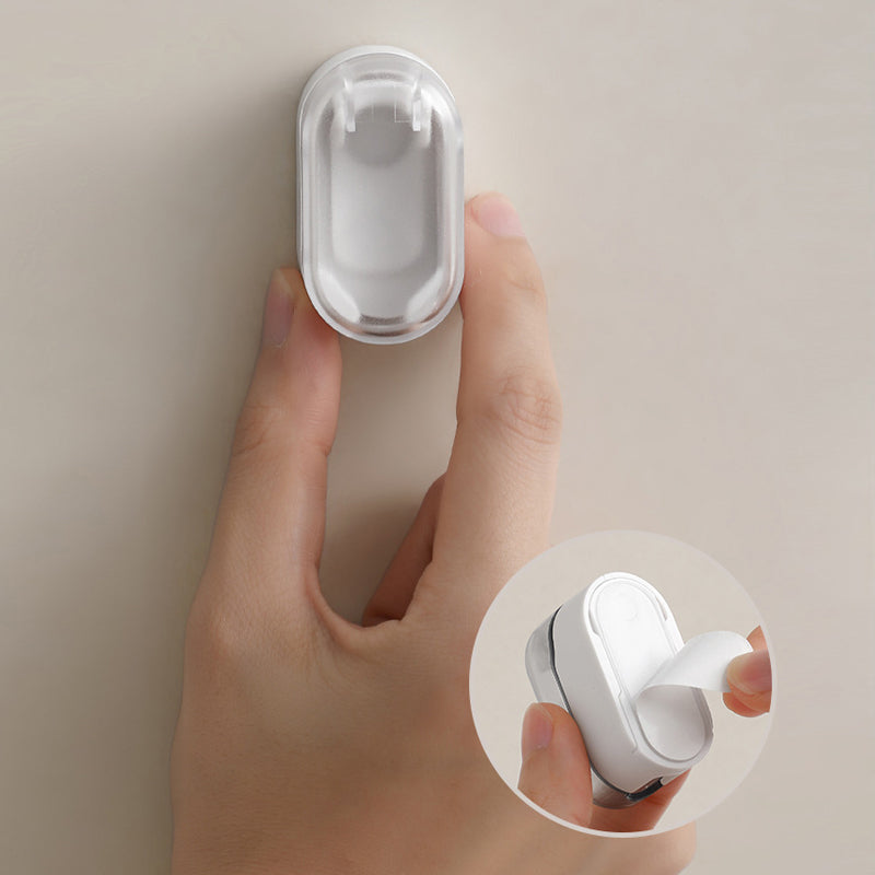 Lisslune | Toothbrush Holder Wall Mount with Cover