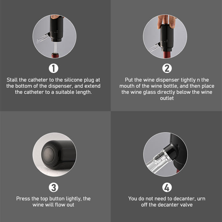 Lisslune | Silicone sealed red wine and champagne stopper