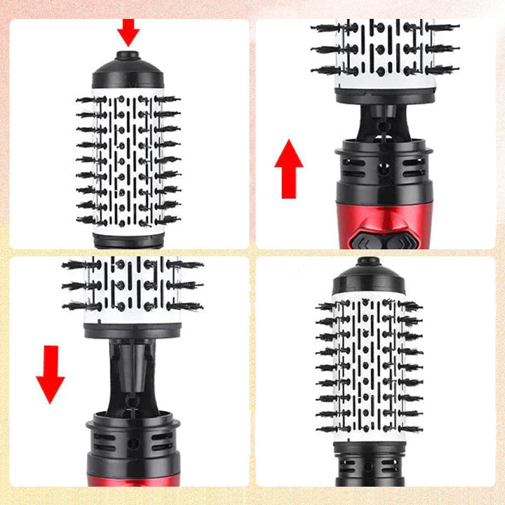 Lisslune | 2-in-1 Hot Air Styler and Rotating Hair Dryer