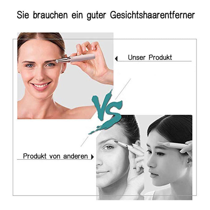 Lisslune | Flawless electric facial hair remover eyebrow trimmer
