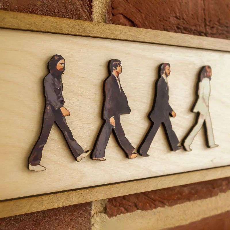 Lisslune | Framed Abbey Road Portrait of the Beatles