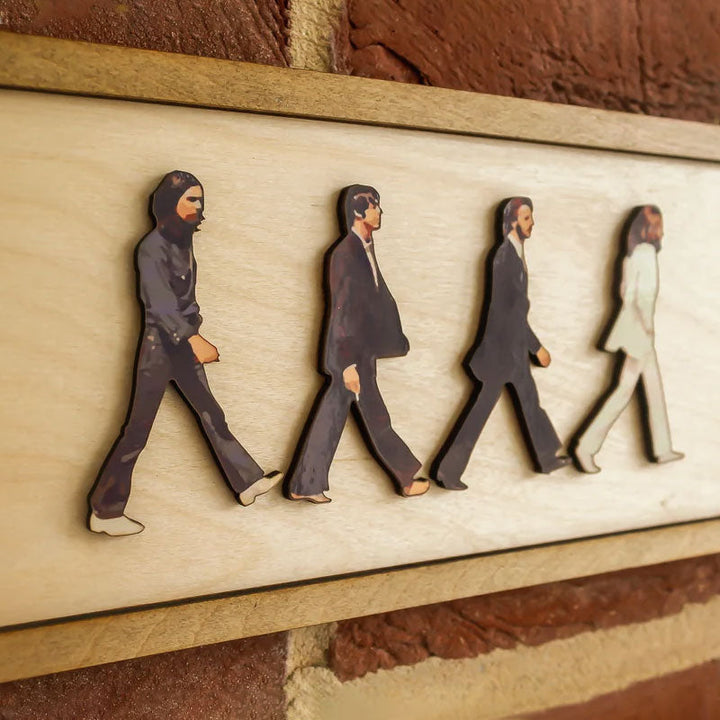 Lisslune | Framed Abbey Road Portrait of the Beatles