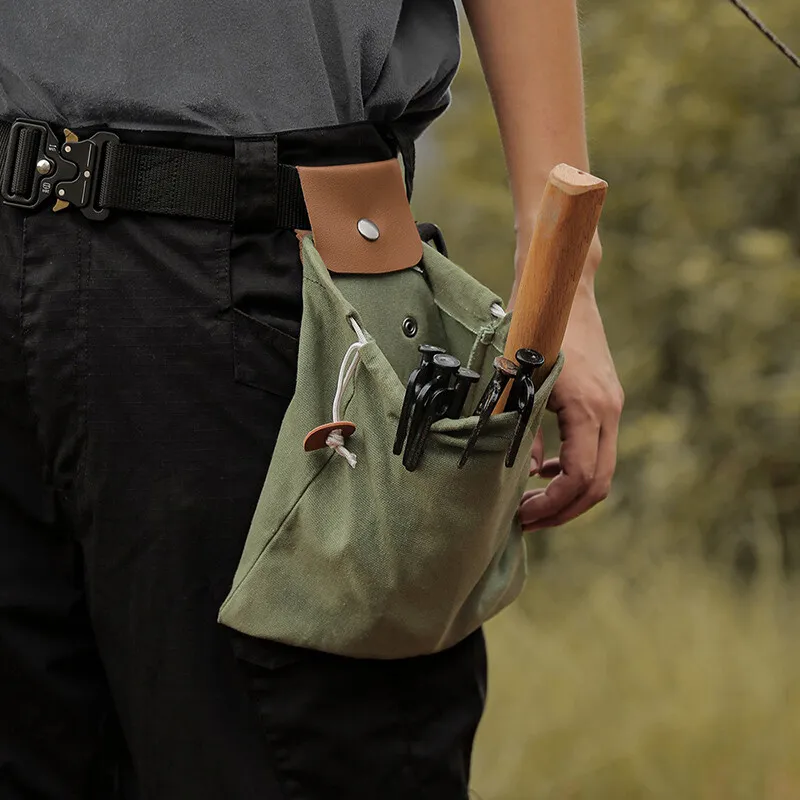 Lisslune | Foldable Canvas Belt Bag