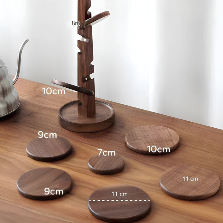 Lisslune | Wooden Trivet Tree Coaster