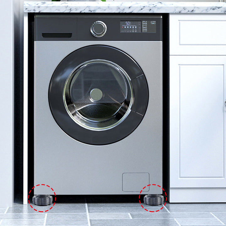 Lisslune | 4 pieces height-adjustable washing machine stand
