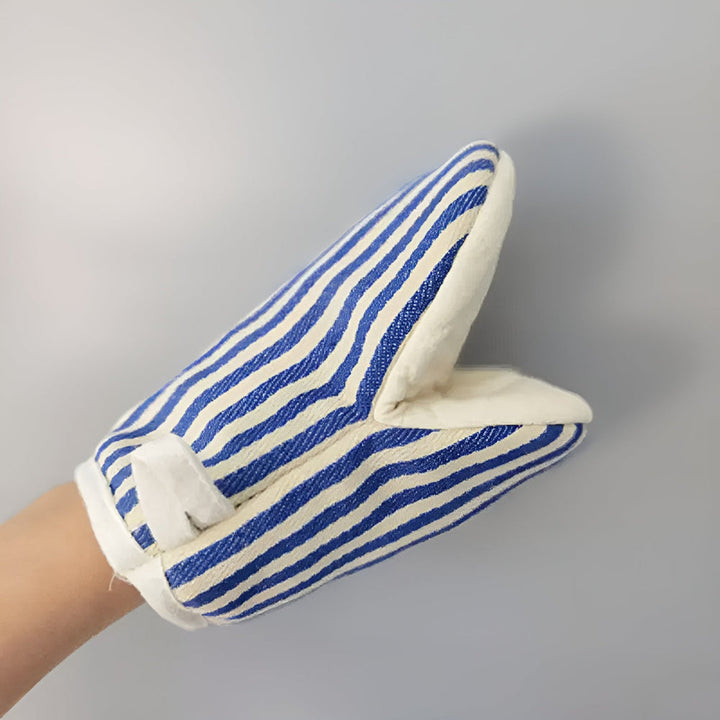 Lisslune | Striped Heat-Resistant Kitchen Mitts