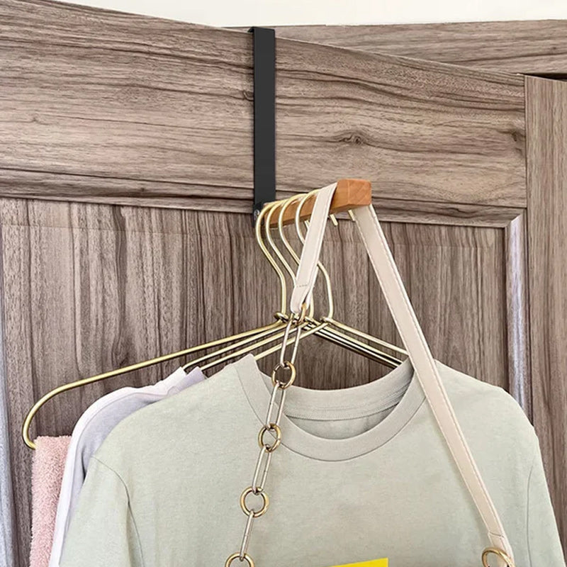 Lisslune | Folding Wood Over The Door Hooks