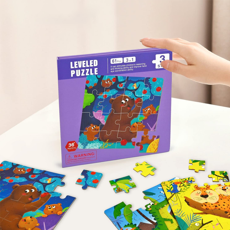 Lisslune | 3-in-1 Magnetic Puzzle Book