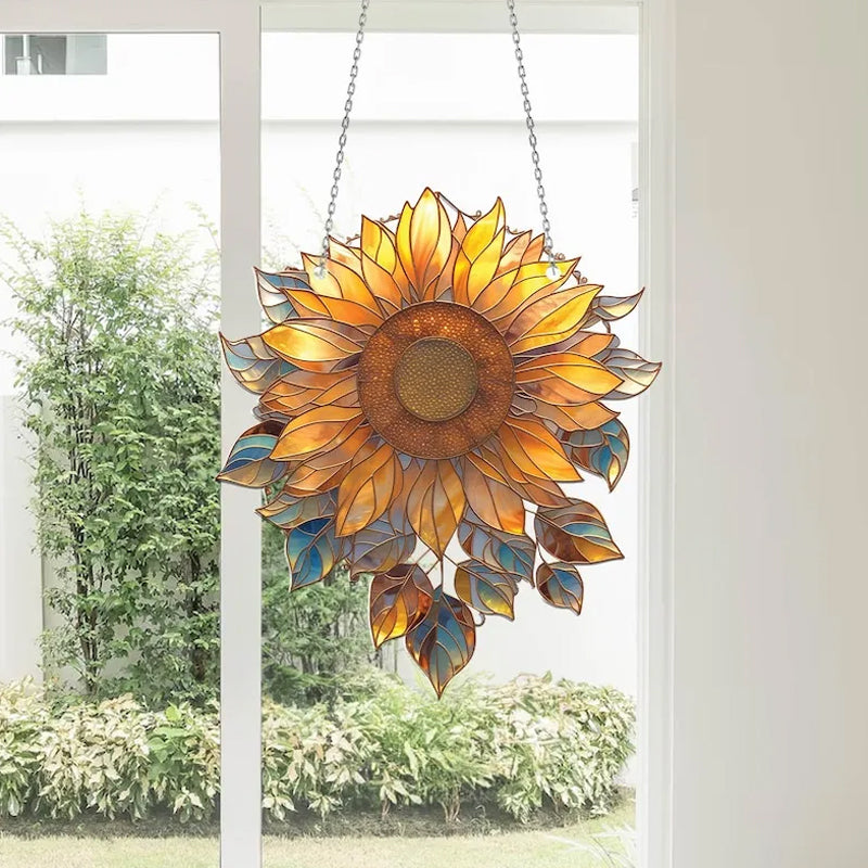 Lisslune | Sunflower Acrylic Window Hanging