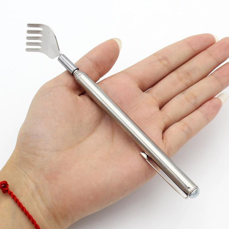 Lisslune | Retractable back scraper made of stainless steel