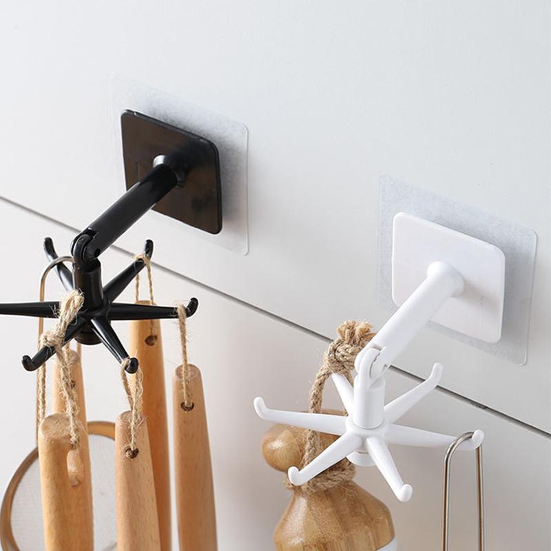 Lisslune | SwiftHook 360° Rotating Hooks – Smart Storage for Your Home
