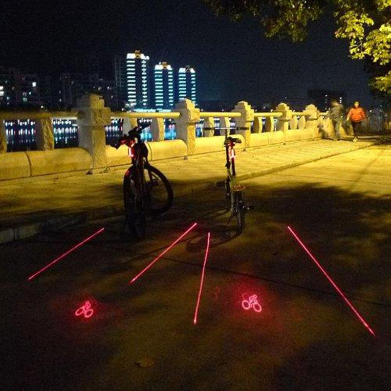 Lisslune | Bicycle Laser Projection Taillight