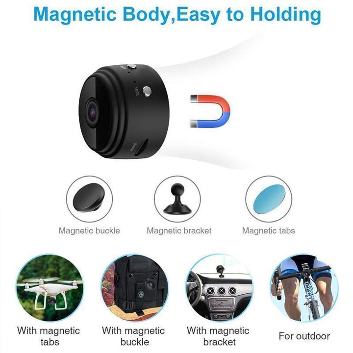 Lisslune | 1080p Magnetic WiFi Mini Camera-RV Trailer Rear View Camera