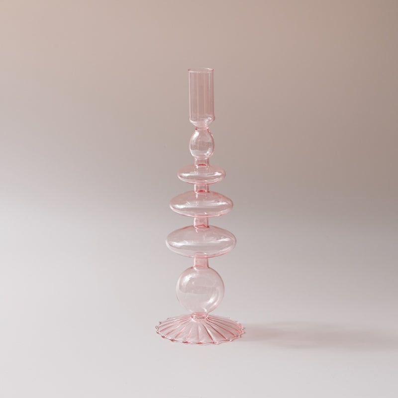 Lisslune | GlassAura - Elegant handcrafted glass candle holders and vases