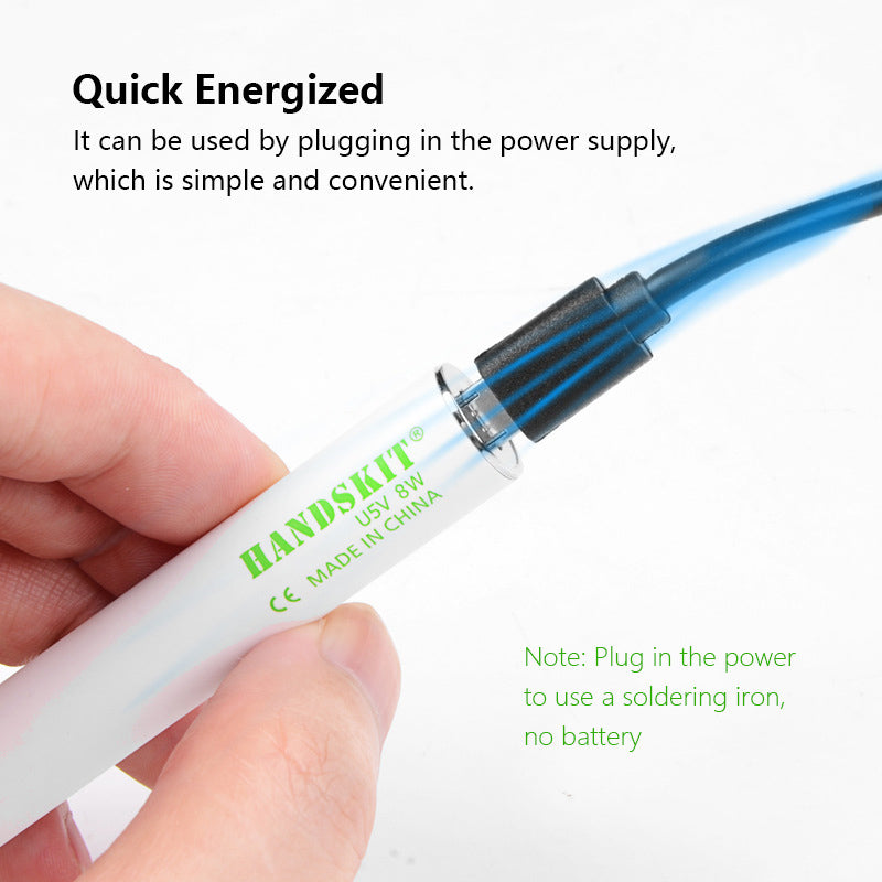 Lisslune | USB Portable Electric Soldering Iron Set