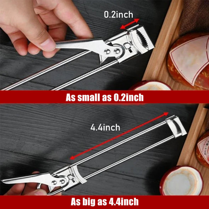 Lisslune | Portable Adjustable Stainless Steel Can Opener