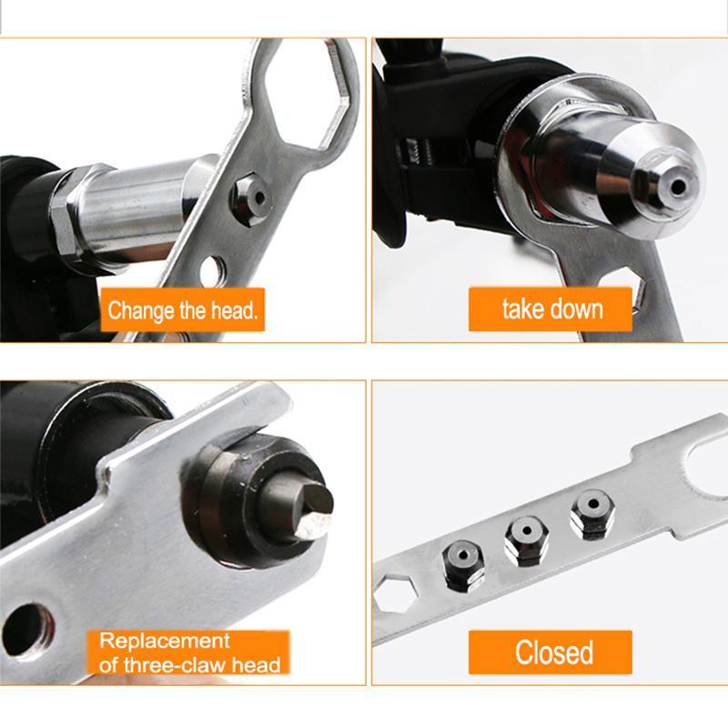 Lisslune | Professional Rivet Pliers Adapter Kit