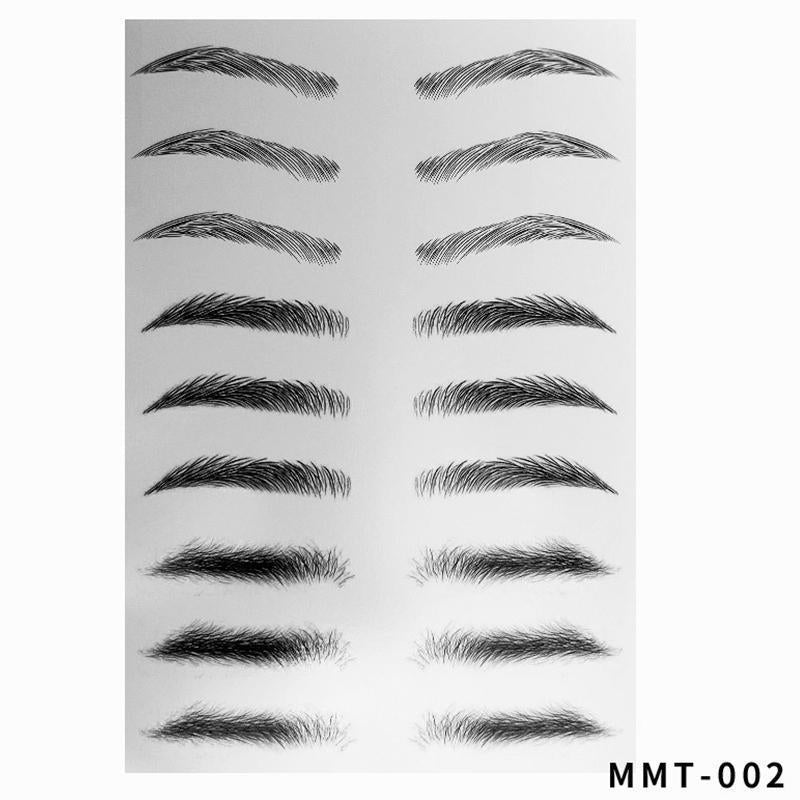 Lisslune | 4D Hair-like Authentic Eyebrows (2 Pieces)