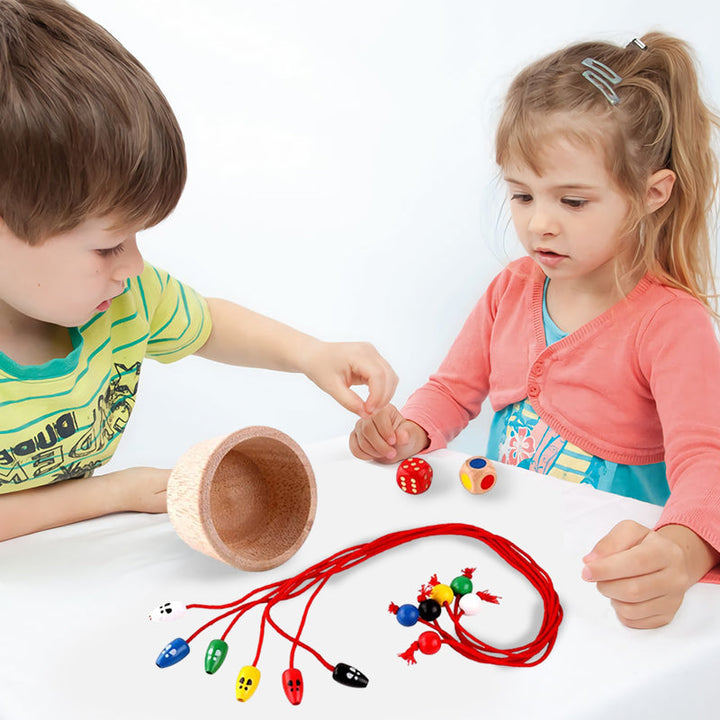 Lisslune | Kids Cat & Mouse Tabletop Game Set