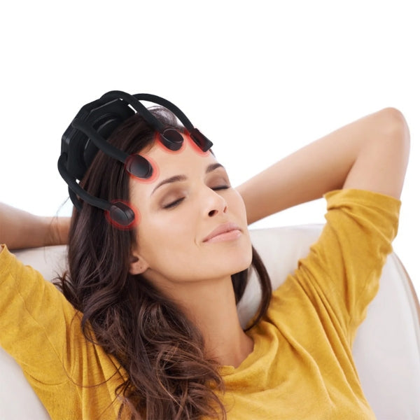 Lisslune | Electric Octopus Head Massager - Best Head Massage Machine with Vibration Therapy