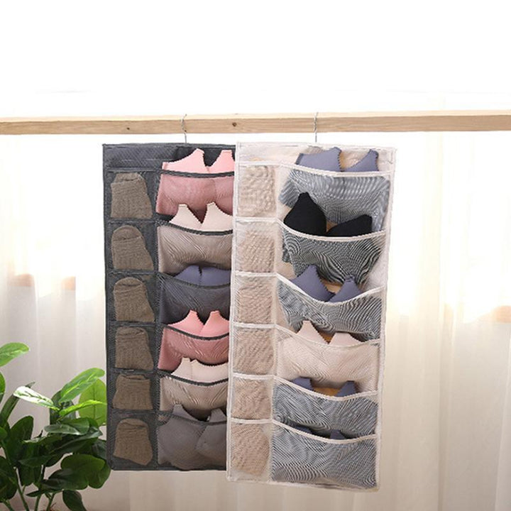 Lisslune | Double-sided hanging wardrobe organizer